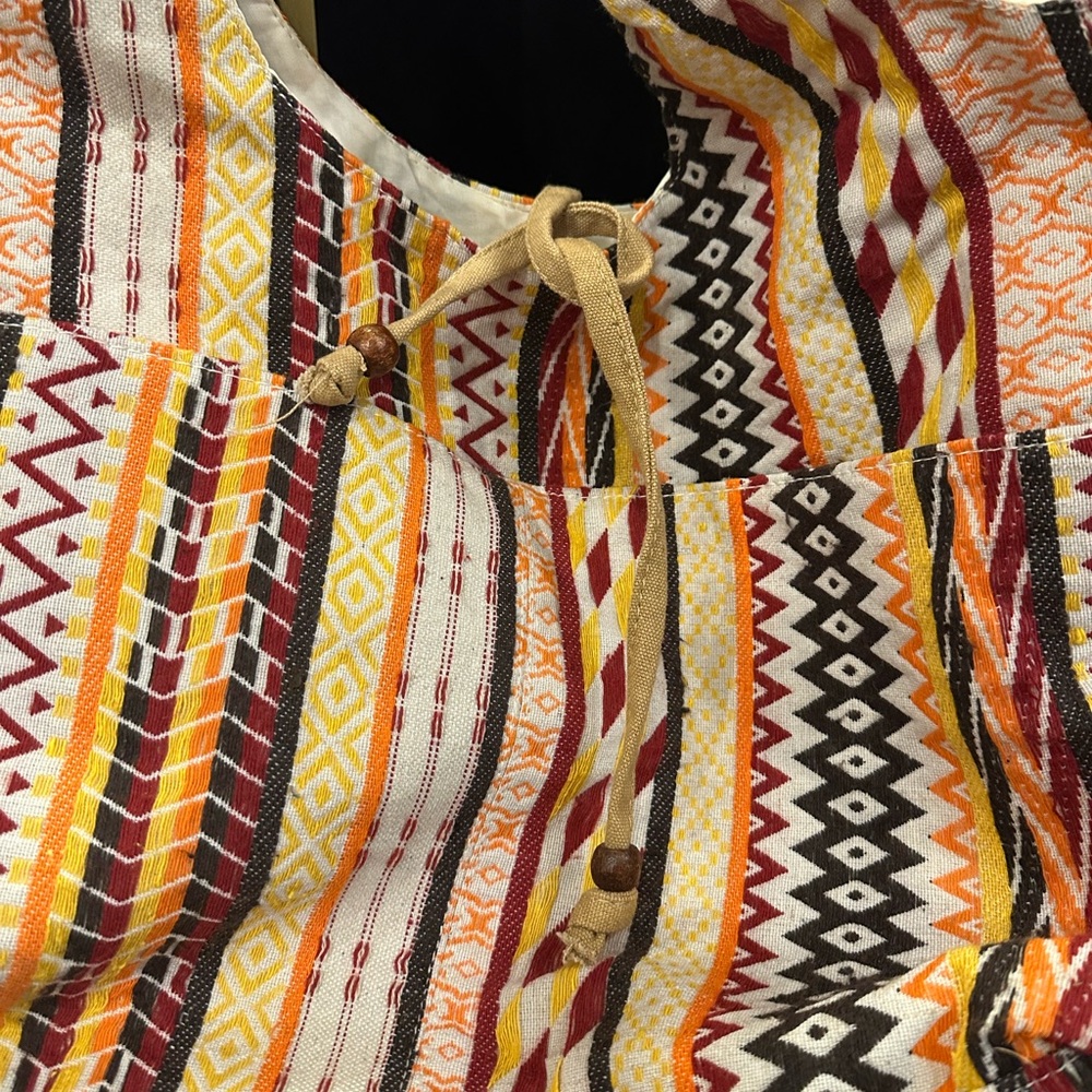 Multicolor Woven  Patterned Women's Bag - Picture 7 of 7